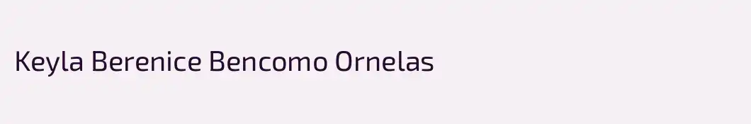 Keyla Berenice Bencomo Ornelas